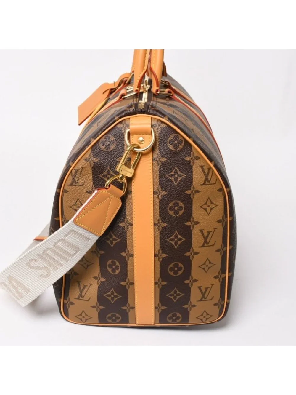 Louis Vuitton NIGO Boston Bag Keepall Bandouliere 50